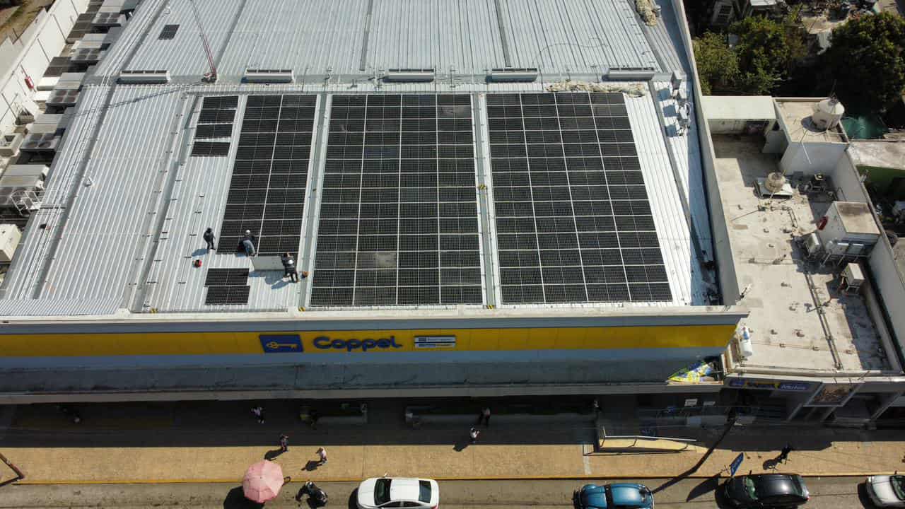 Instalación solar en Coppel