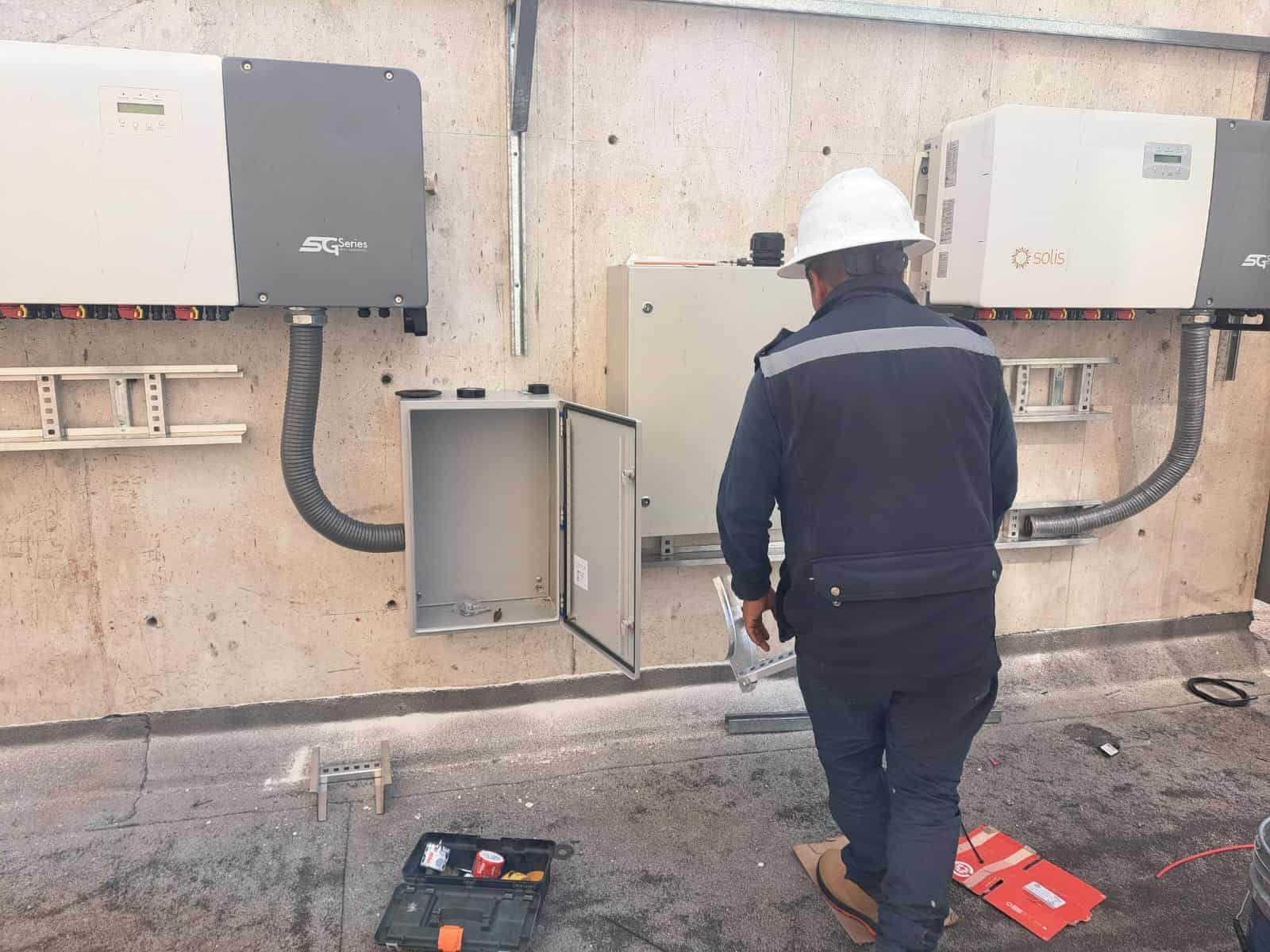 Mantenimiento de paneles solares